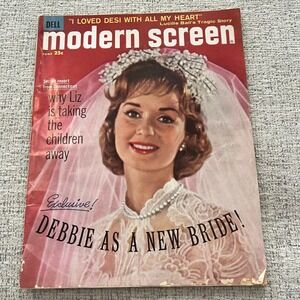 Dell‎ Modern Screen Magazine June 1960 Debbie Reynolds as New Bride Lucille Ball